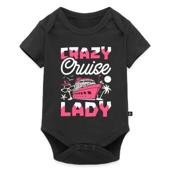 Kreuzfahrt - Baby Premium Kurzarmbody - Schwarz - Vorne