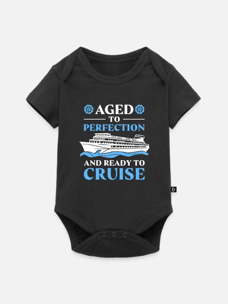 Kreuzfahrt Birthday Cruise - Baby Premium Kurzarmbody - Schwarz