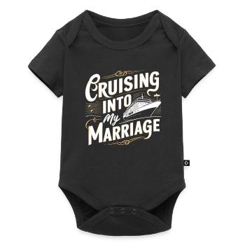 Cruise Married - Baby Premium short-sleeve bodysuit - black - Front