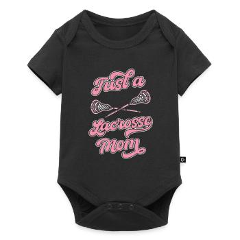 Lacrosse Just A Lacrosse Mom - Body à manches courtes Premium Bébé - noir - Devant