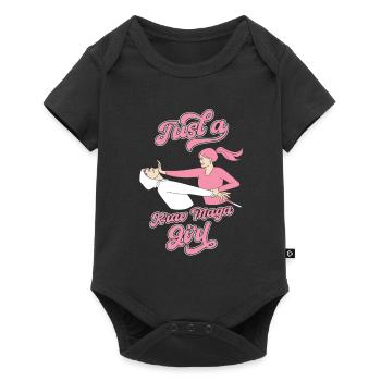Krav Maga Juste Une Fille Krav Maga - Body à manches courtes Premium Bébé - noir - Devant