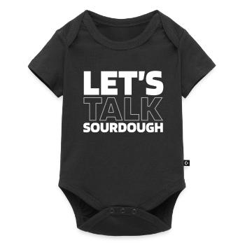 Sauerteig Brot - Baby Premium Kurzarmbody - Schwarz - Vorne