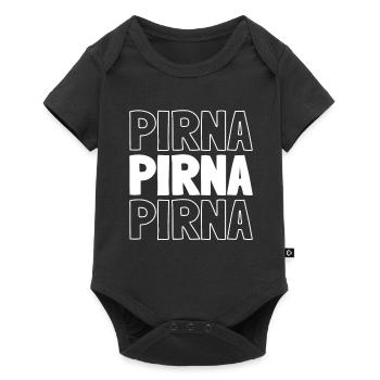 German city Pirna, Saxony - Baby Premium short-sleeve bodysuit - black - Front