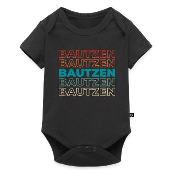 Ville allemande de Bautzen, Saxe - Body à manches courtes Premium Bébé - noir - Devant