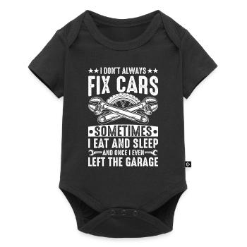 I Fix Cars - Baby Premium short-sleeve bodysuit - black - Front