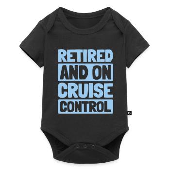 Cruise Retraite - Body à manches courtes Premium Bébé - noir - Devant