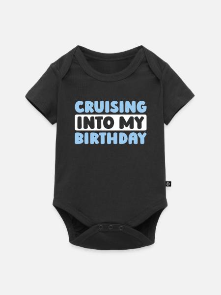 Kreuzfahrt - Baby Premium Kurzarmbody - Schwarz
