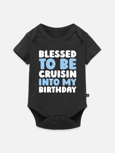 Kreuzfahrt - Baby Premium Kurzarmbody - Schwarz