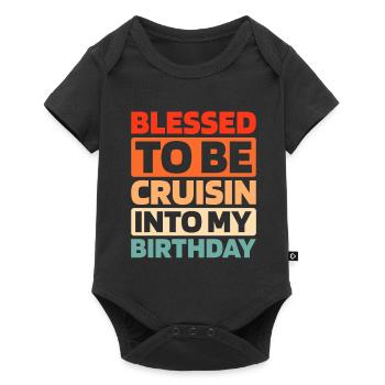 Kreuzfahrt - Baby Premium Kurzarmbody - Schwarz - Vorne