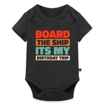 Croisière - Body à manches courtes Premium Bébé - noir - Devant