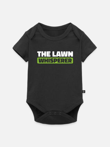 Rasenmäher Mähen - Baby Premium Kurzarmbody - Schwarz