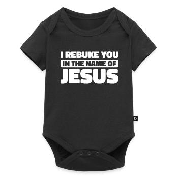 Christian Christianity - Baby Premium short-sleeve bodysuit - black - Front