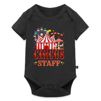 Circus - Baby Premium short-sleeve bodysuit - black - Front