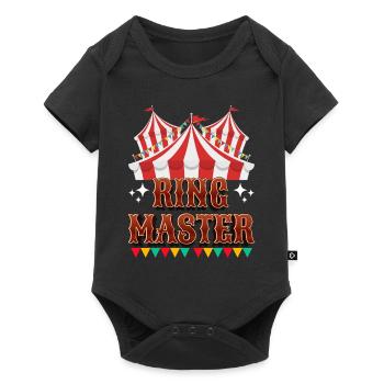 Circus - Baby Premium short-sleeve bodysuit - black - Front