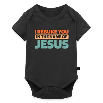 Christian Christianity - Baby Premium short-sleeve bodysuit - black - Front