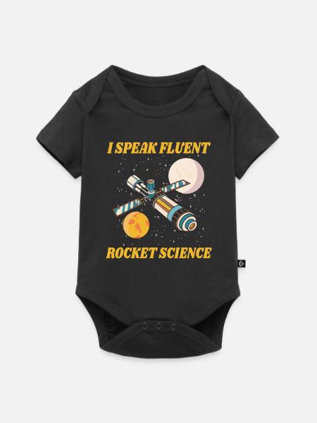Raumfahrtingenieur - Baby Premium Kurzarmbody - Schwarz