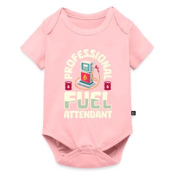 Pump attendant - Baby Premium short-sleeve bodysuit - rose - Front