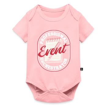 Event planner - Baby Premium short-sleeve bodysuit - rose - Front