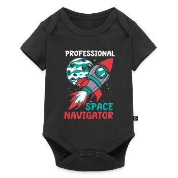 Aerospace Engineer - Baby Premium short-sleeve bodysuit - black - Front