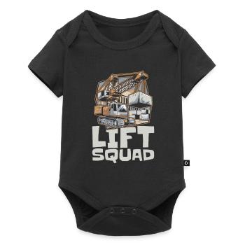 Crane Operator Squad - Baby Premium short-sleeve bodysuit - black - Front
