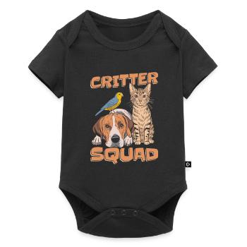 Animal keeper cadre - Baby Premium short-sleeve bodysuit - black - Front