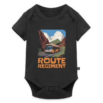 Bus Bus Driver Team - Baby Premium short-sleeve bodysuit - black - Front