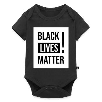 Cadeau de chemise Black Lives Matter - Body à manches courtes Premium Bébé - noir - Devant