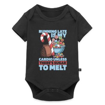Candy production - Baby Premium short-sleeve bodysuit - black - Front