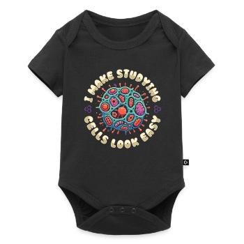 Biochimiste - Body à manches courtes Premium Bébé - noir - Devant