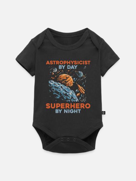 Astrophysiker - Baby Premium Kurzarmbody - Schwarz