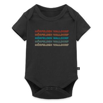 Ville allemande de MörfeldenWalldorf, Hesse - Body à manches courtes Premium Bébé - noir - Devant
