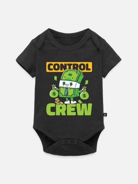 Controller Team - Baby Premium Kurzarmbody - Schwarz