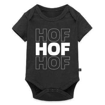 German City of Hof Bavaria - Baby Premium short-sleeve bodysuit - black - Front