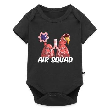 Inhalothérapeute Kader - Body à manches courtes Premium Bébé - noir - Devant