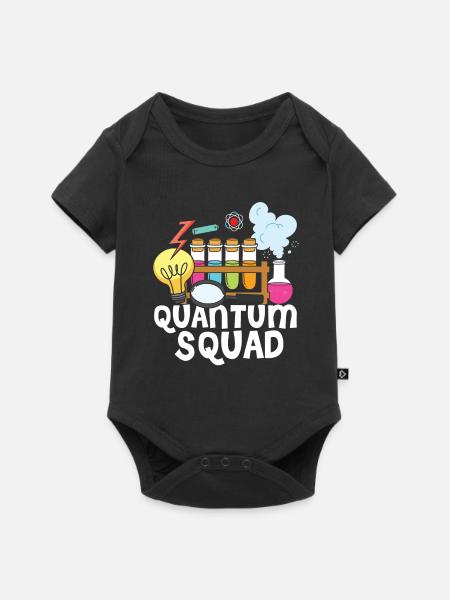 Physik Phyiker Kader - Baby Premium Kurzarmbody - Schwarz