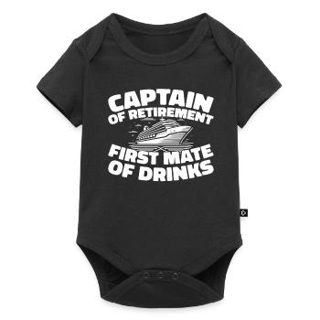Cruise Retraite - Body à manches courtes Premium Bébé - noir - Devant