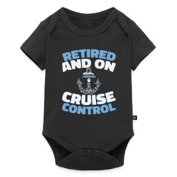 Cruise Retraite - Body à manches courtes Premium Bébé - noir - Devant