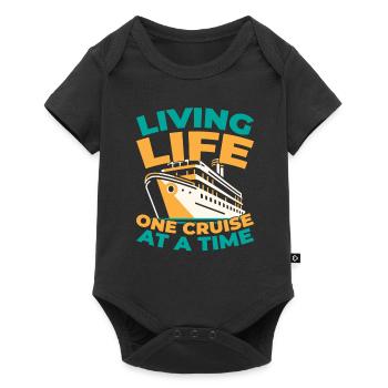 Kreuzfahrt - Baby Premium Kurzarmbody - Schwarz - Vorne