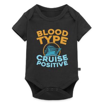 Kreuzfahrt - Baby Premium Kurzarmbody - Schwarz - Vorne