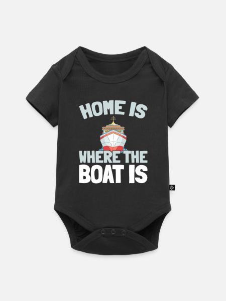 Kreuzfahrt - Baby Premium Kurzarmbody - Schwarz