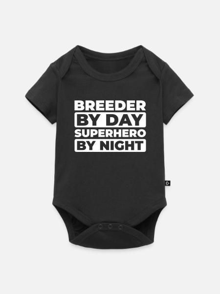 Züchter - Baby Premium Kurzarmbody - Schwarz
