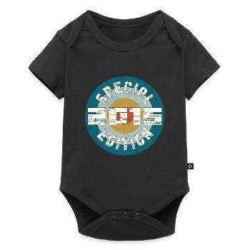 Special Edition 2015 Birthday Gift Vintage - Baby Premium short-sleeve bodysuit - black - Front