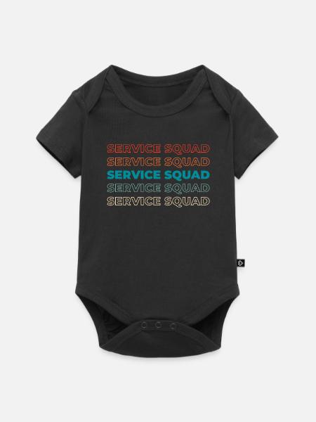 Kaplan Kader - Baby Premium Kurzarmbody - Schwarz