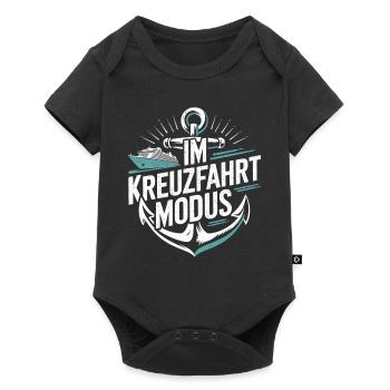 In Cruise Mode |Cruise ship - Baby Premium short-sleeve bodysuit - black - Front