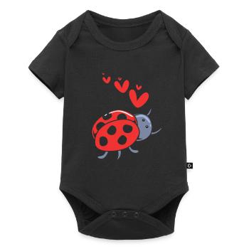 Entomologie des insectes - Body à manches courtes Premium Bébé - noir - Devant
