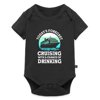 Cruise Cruise Ship - Baby Premium short-sleeve bodysuit - black - Front