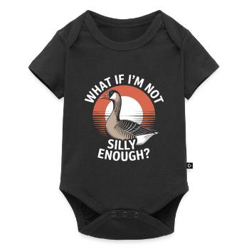 What if I'm not funny enough - Baby Premium short-sleeve bodysuit - black - Front
