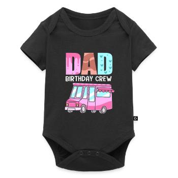 Eiscreme Eiswagen Eis Eisdiele - Baby Premium short-sleeve bodysuit - black - Front