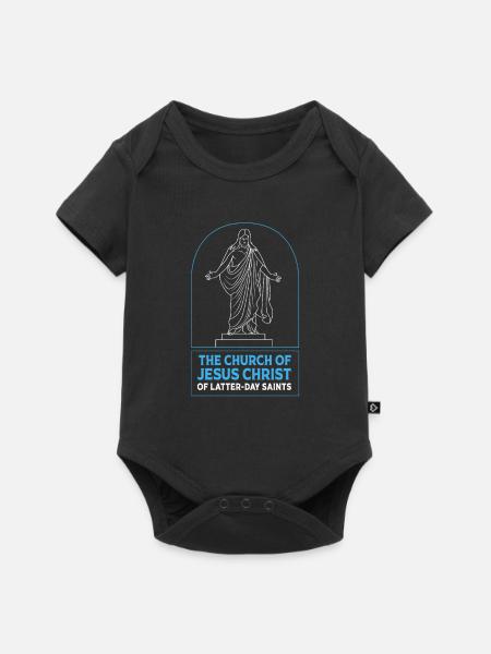 Mormonen Kirche - Baby Premium Kurzarmbody - Schwarz