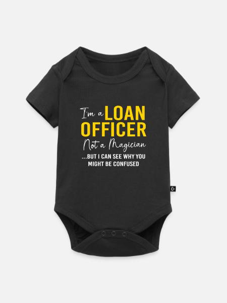 Hypothèque par emprunt en copropriété - Body à manches courtes Premium Bébé - noir